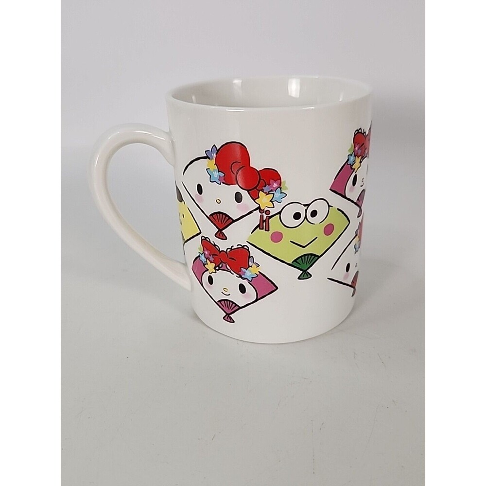 Sanrio Mug Hello Kitty My Melody Pompompurin Keroppi Japanese Fan RARE